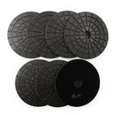 SHDIATOOL Diamond Polishing Pads for Marble Granite Dia 4"/100mm 7pcs/set - SHDIATOOL