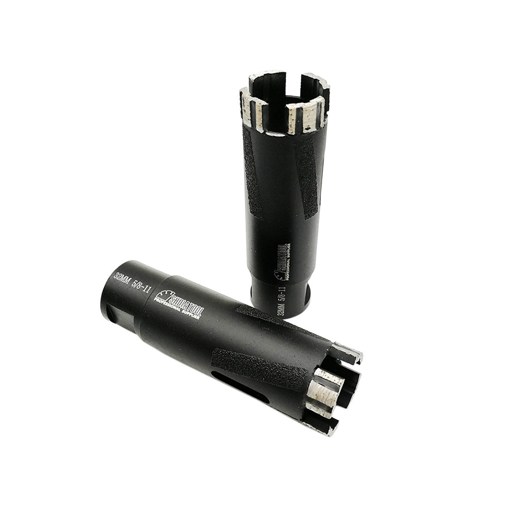 SHDIATOOL Laser Welded Dry or Wet Hole Saws Diameter 18mm to 102mm for Hard Stone Concrete Marble Granite Brick - SHDIATOOL