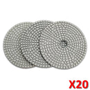 SHDIATOOL 3 Step Diamond Polishing Pads 3PCS Dia 4 inch Premium Resin Bond Sanding Discs for Stone Marble - SHDIATOOL