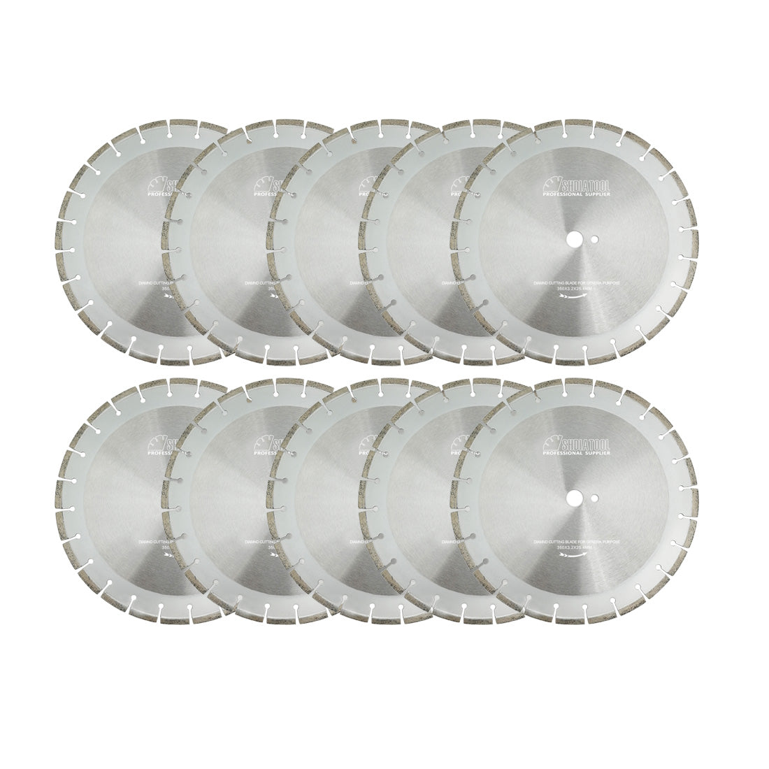 14 inch Segmented Rim Black Diamond Blade General Purpose Concrete/Brick - DIATOOL