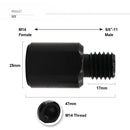 SHDIATOOL Core Bits Adapter Connection Converter Different Thread Grinding Wheel Adapter - SHDIATOOL