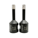 SHDIATOOL 2pcs Diamond Core Drill Bits 5/8-11 thread for Porcelain Ceramic Tile Marble Brick - SHDIATOOL