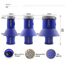 SHDIATOOL Diamond Drilling Chamfer Milling Bits with 5/8-11 or M14 Thread for Enlarging Grinding Trimming Tile Ceramic Marble Size 25/25/35mm - SHDIATOOL