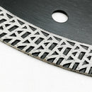 5pcs 4"/4.5"/5"/7"/9" Mesh Turbo Diamond Saw Blades Cutting Porcelain Tile SHDIATOOL - DIATOOL