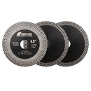 SHDIATOOL X Mesh Turbo Double Sided Diamond Cutting Grinding Disc for Tile Ceramic Marble Stone 4''/4.5''/5'' - SHDIATOOL