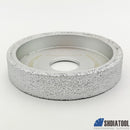 3"/75mm Vacuum Brazed Diamond  Grinding wheel Flat  Profile Wheel - DIATOOL