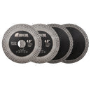 SHDIATOOL X Mesh Turbo Double Sided Diamond Cutting Grinding Disc for Tile Ceramic Marble Stone 4''/4.5''/5'' - SHDIATOOL