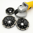 SHDIATOOL Diamond Single Row Grinding Cup Wheel for Concrete Masonry 2 sizes available 4" 5" - SHDIATOOL