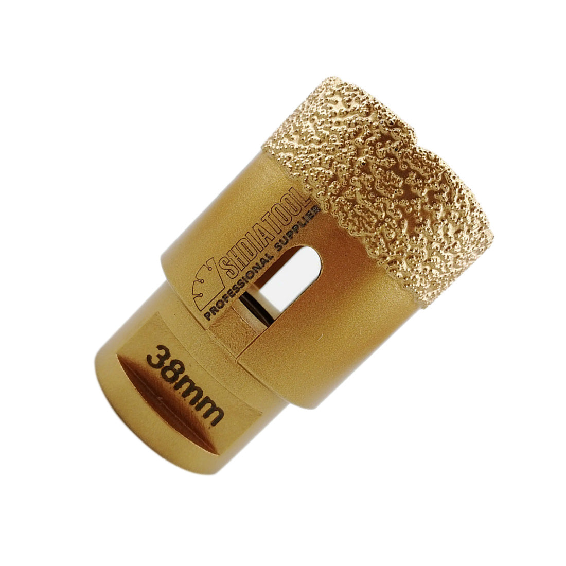 Dry Diamond Drill Core Bit for Porcelain Tile Granite Marble M14 Connection Diamond height 15MM - DIATOOL