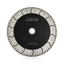 SHDIATOOL Granite Turbo Cutting Blades Two-in-One Design Cut Grind Sharpen Marble Concrete and Bricks 3" 4.5" 5" 7" 9" - SHDIATOOL