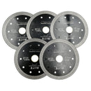 5pcs 4"/4.5"/5"/7"/9" Mesh Turbo Diamond Saw Blades Cutting Porcelain Tile SHDIATOOL - DIATOOL