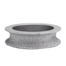 3"/75mm Vacuum Brazed Diamond Grinding Disc of Half-Round Edge Diameter 2pcs - SHDIATOOL