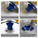 SHDIATOOL Diamond Drilling Chamfer Milling Bits with 5/8-11 or M14 Thread for Enlarging Grinding Trimming Tile Ceramic Marble Size 25/25/35mm - SHDIATOOL