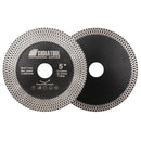 SHDIATOOL X Mesh Turbo Double Sided Diamond Cutting Grinding Disc for Tile Ceramic Marble Stone 4''/4.5''/5'' - SHDIATOOL