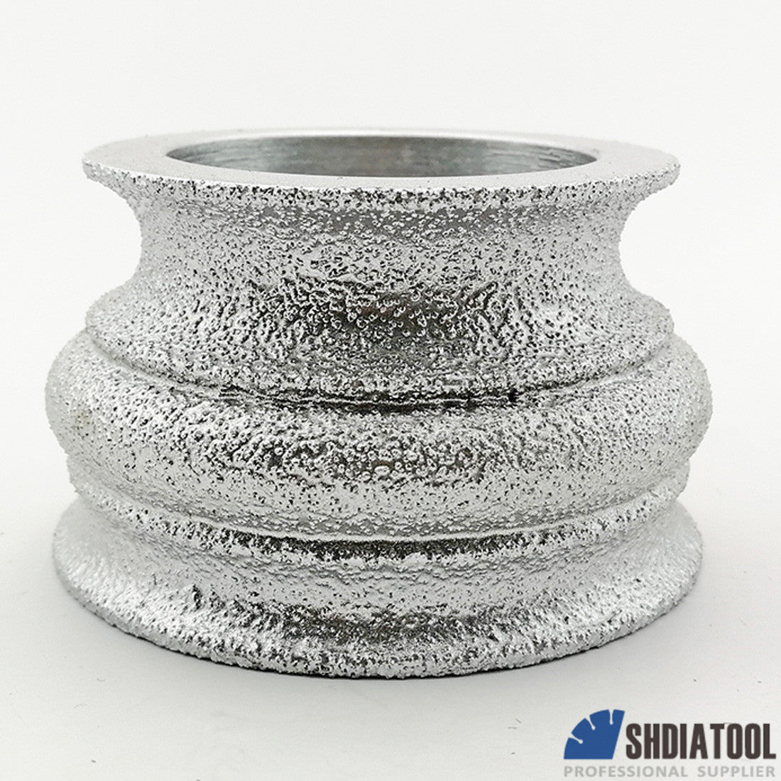 3"/75mm Vacuum Brazed Diamond Hand Convex Grinding Disc - DIATOOL