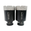 SHDIATOOL 2pcs Diamond Core Drill Bits 5/8-11 thread for Porcelain Ceramic Tile Marble Brick - SHDIATOOL