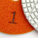 SHDIATOOL 3 Step Diamond Polishing Pads 3PCS Dia 4 inch Premium Resin Bond Sanding Discs for Stone Marble - SHDIATOOL