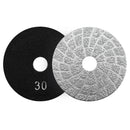 SHDIATOOL 4 Inch Vacuum Brazed Diamond Grinding Disc for Marble Concrete Granite Grit 30/50 - SHDIATOOL