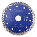 SHDIATOOL Hot Pressed A-Shape Mesh Turbo Diamond Blade Dia115/125mm Bore 22.23mm for Tile Marble Masonry - SHDIATOOL