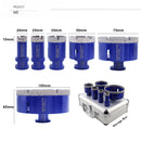 SHDIATOOL Diamond Drill Core Bits Set with 5/8-11 Thread for Porcelain Tile Granite Marble Ceramic 6pcs/Box Dia 20/25/35/50/75/100mm - SHDIATOOL