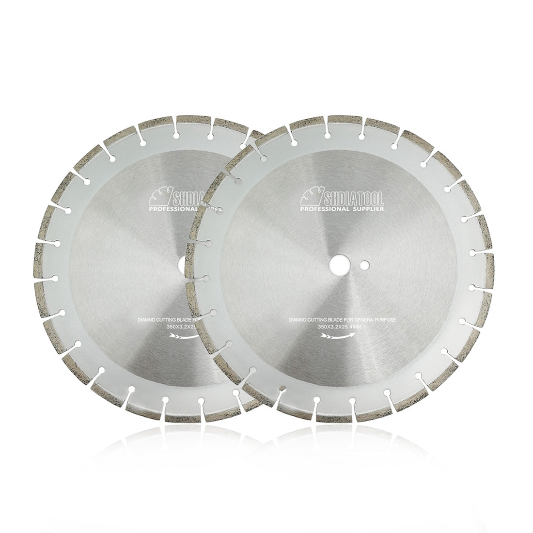 14 inch Segmented Rim Black Diamond Blade General Purpose Concrete/Brick - DIATOOL