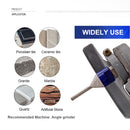 SHDIATOOL Vacuum Brazed Diamond Finger Milling Bits for Porcelain Ceramic Tile Marble Granite Dia 1/4''-1''(6-25mm) 5/8-11 or M14 Thread - SHDIATOOL
