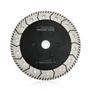 SHDIATOOL Granite Turbo Cutting Blades Two-in-One Design Cut Grind Sharpen Marble Concrete and Bricks 3" 4.5" 5" 7" 9" - SHDIATOOL