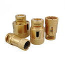 4pcs/set Dry Golden Diamond Drill Bits for Porcelain Tile Granite Marble M14 Thread - DIATOOL