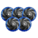 SHDIATOOL Metal Cutting Diamond Blade All Purpose Cut Off Wheel for Rebar Sheet Metal Angle Iron Stainless Steel Available Size 4.5"/5"/6"/7"/9"/12"/14"/16" - SHDIATOOL