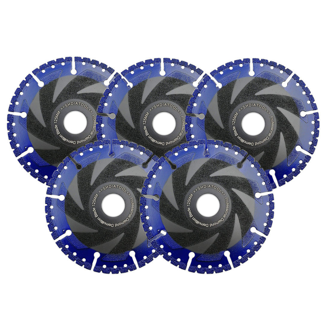 SHDIATOOL Metal Cutting Diamond Blade All Purpose Cut Off Wheel for Rebar Sheet Metal Angle Iron Stainless Steel Available Size 4.5"/5"/6"/7"/9"/12"/14"/16" - SHDIATOOL