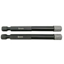 Dry Diamond Drill Bits 2pcs 6/8/10/12/14mm with Quick Change Hex Shank for Granite Porcelain Tile Ceramic Marble - SHDIATOOL