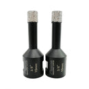 SHDIATOOL 2pcs Diamond Core Drill Bits 5/8-11 thread for Porcelain Ceramic Tile Marble Brick - SHDIATOOL