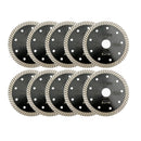 SHDIATOOL Super Thin Diamond Turbo Blade  Cutting Porcelain Ceramic Tile Granite 4" 4.5" 5" - SHDIATOOL