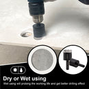 SHDIATOOL Vacuum Brazed Diamond Drill Core Bits Hexagon Shank Hole Saw for Porcelain Tiles Granite Marble Dia 20/25/32/35/50/55/68mm - SHDIATOOL
