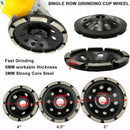 Diamond Single Row Grinding Cup Wheel for concrete masonry 3 sizes available - DIATOOL