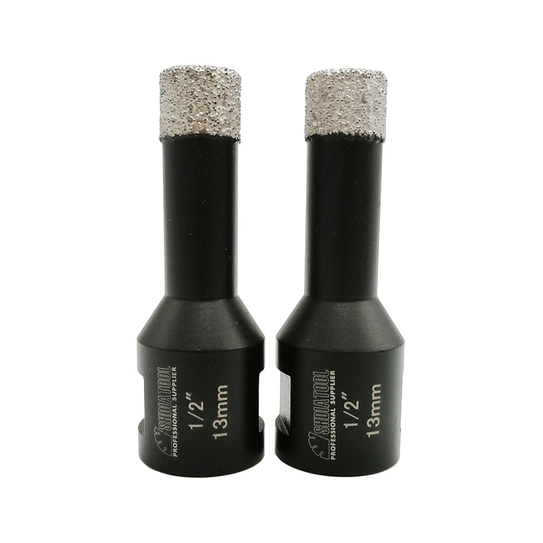 SHDIATOOL 2pcs Diamond Core Drill Bits 5/8-11 thread for Porcelain Ceramic Tile Marble Brick - SHDIATOOL