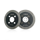 3" Diamond Mesh Turbo Rim Blade with Removable Flange Carving Granite Marble - DIATOOL