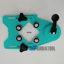 SHDIATOOL Drill Bit Hole Saw Guide Jig Fixture Adjustable Diamond Hole (2 Sizes) - DIATOOL