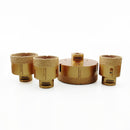4pcs/set Dry Golden Diamond Drill Bits for Porcelain Tile Granite Marble M14 Thread - DIATOOL