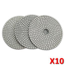 SHDIATOOL 3 Step Diamond Polishing Pads 3PCS Dia 4 inch Premium Resin Bond Sanding Discs for Stone Marble - SHDIATOOL