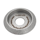 SHDIATOOL V-shape Diamond Hand Grinding Wheels for Marble Ceramic Tile Carving Edge Bore 22.23mm - SHDIATOOL