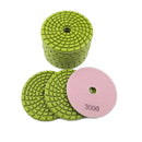SHDIATOOL 4" Concrete Wet Diamond Polishing Pads Set - SHDIATOOL