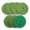 SHDIATOOL Diamond Polishing Pads for Marble Granite Dia 4"/100mm 7pcs/set - SHDIATOOL
