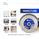 SHDIATOOL Diamond Cutting and Grinding Discs 125MM Triangle Double Sided Vacuum Brazed Diamond Blade for Granite Marble Procelain Ceramic Tile Stone - SHDIATOOL
