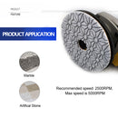 SHDIATOOL 3 Step 4" Diamond Polishing Pads for Marble Soft Stone Floor - SHDIATOOL