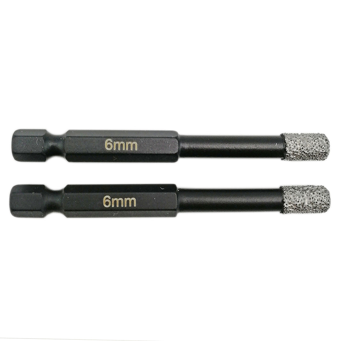 Dry Diamond Drill Bits 2pcs 6/8/10/12/14mm with Quick Change Hex Shank for Granite Porcelain Tile Ceramic Marble - SHDIATOOL