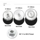SHDIATOOL 3"/4"/5" Aluminum Base for Diamond Polishing Pads - SHDIATOOL