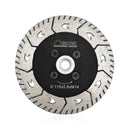 SHDIATOOL Granite Turbo Cutting Blades Two-in-One Design Cut Grind Sharpen Marble Concrete and Bricks 3" 4.5" 5" 7" 9" - SHDIATOOL
