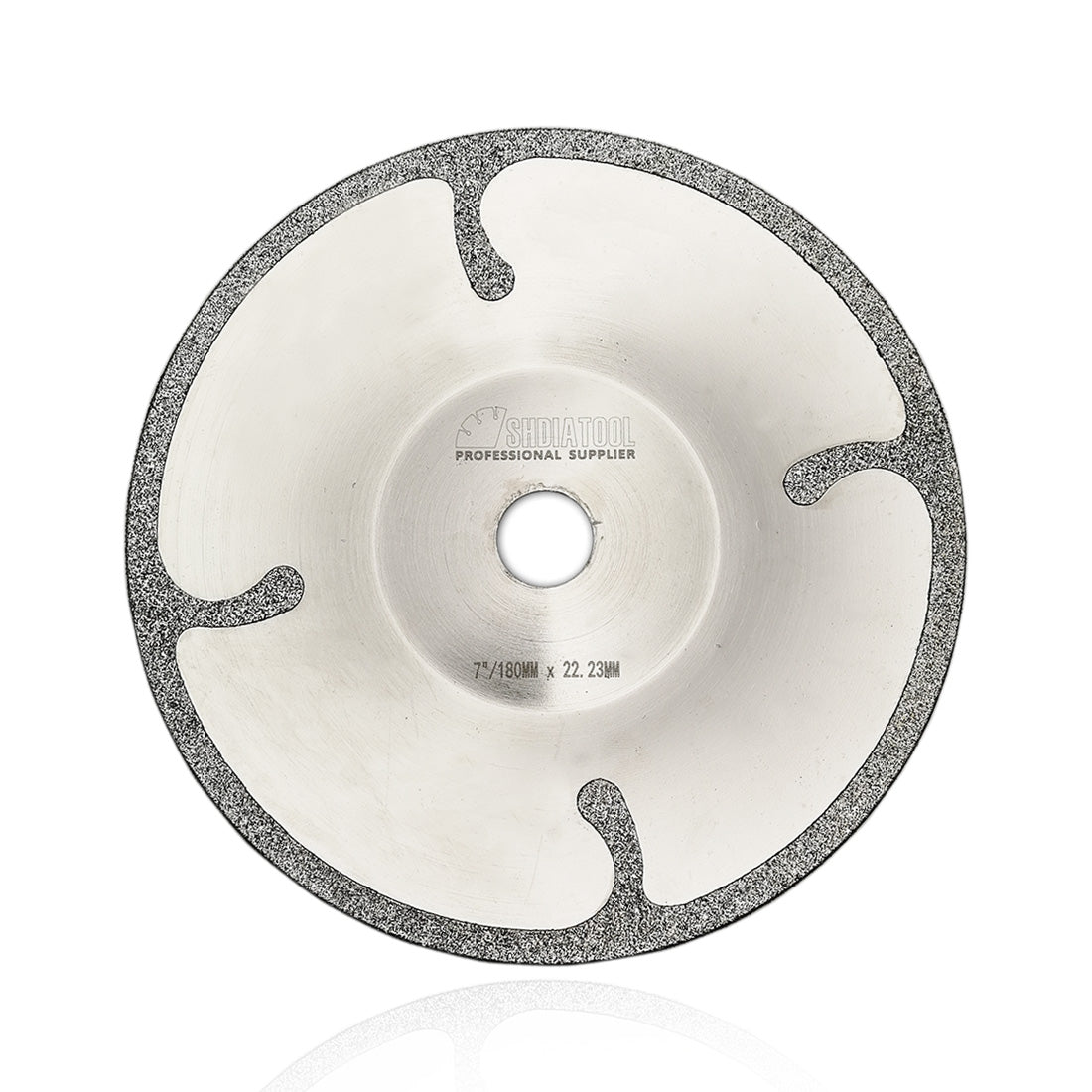 7" Bowl-shaped Electroplated Diamond Cutting and Grinding Blade - DIATOOL