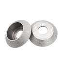 SHDIATOOL V-shape Diamond Hand Grinding Wheels for Marble Ceramic Tile Carving Edge Bore 22.23mm - SHDIATOOL